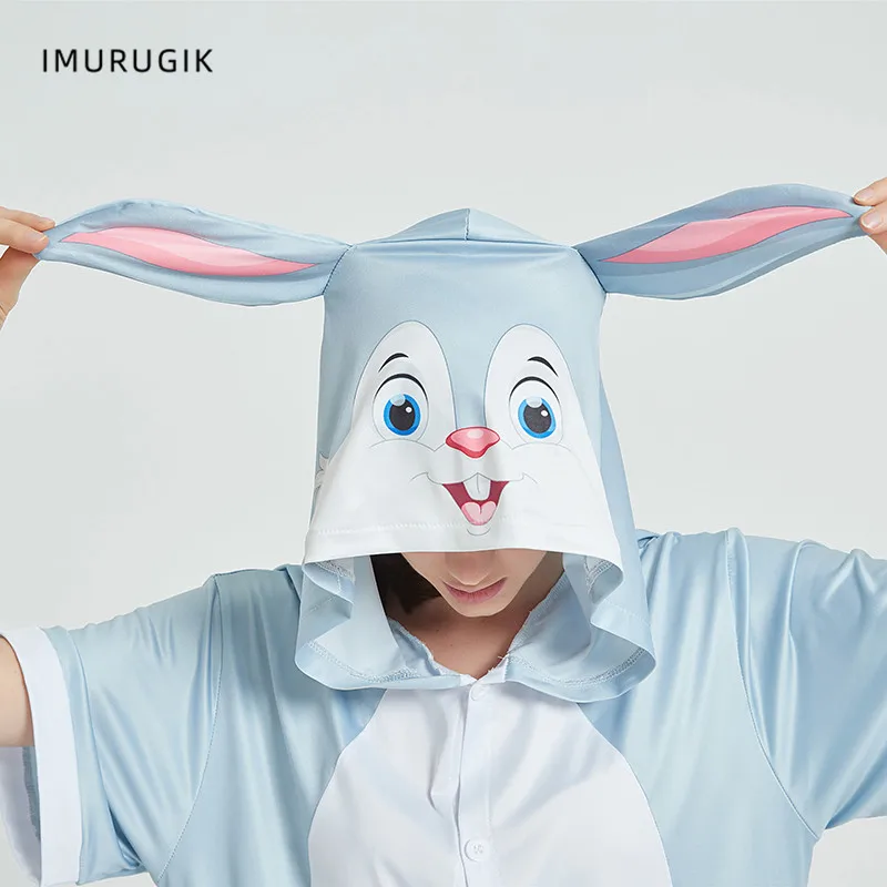 

Cosplay Costumes Kigurumis Onesie Jumpsuits Rabbit Adult Costume Animal Home wear Pajama Funny Cute Oneises Halloween Carnival