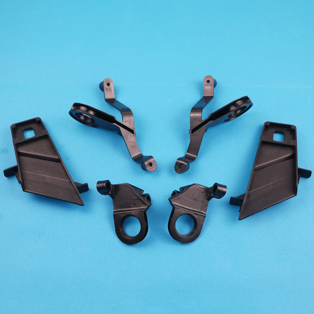 Комплект для ремонта фар кронштейн запчасти лапа черные пластиковые ножки