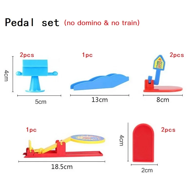 Набор машинок-домино детский поезд со звуком и подсветкой домино кирпич цветные