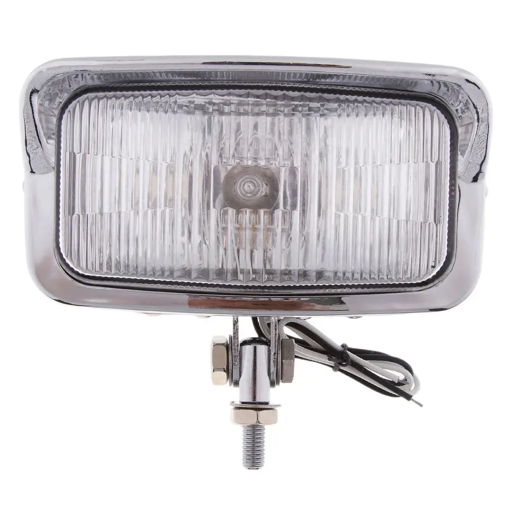 

1 шт. универсальная мотоциклетная винтажная квадратная фара 6,5 дюйма в стиле ретро, передняя фара для Honda, для Yamaha, Suzuki, Kawasaki, 2 цвета