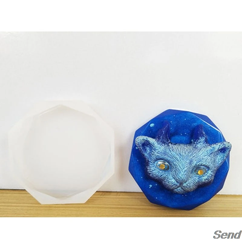 2 шт. силиконовая форма для подстаканника под УФ-смолу | Украшения и аксессуары