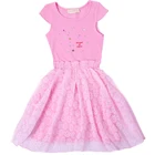 Платье для девочек; Новинка; Летнее платье на свадьбу, день рождения, вечерние детское платье в стиле принцесс для девочки, детская одежда, одежда для детей-подростков конструкции От 4 до 12 лет