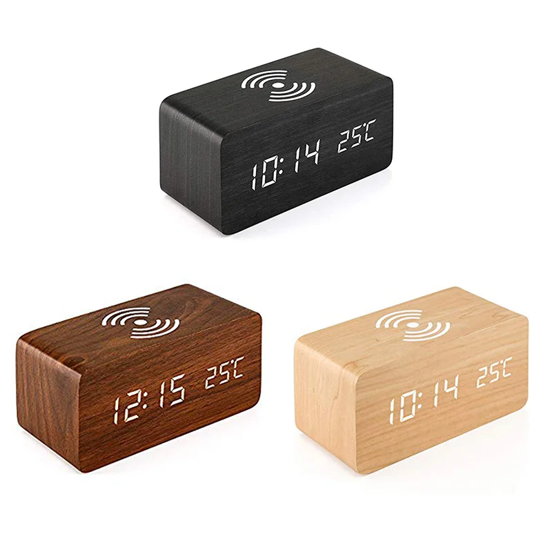 Qi Беспроводное зарядное устройство Pad Звуковое управление для samsung xiaomi huawei