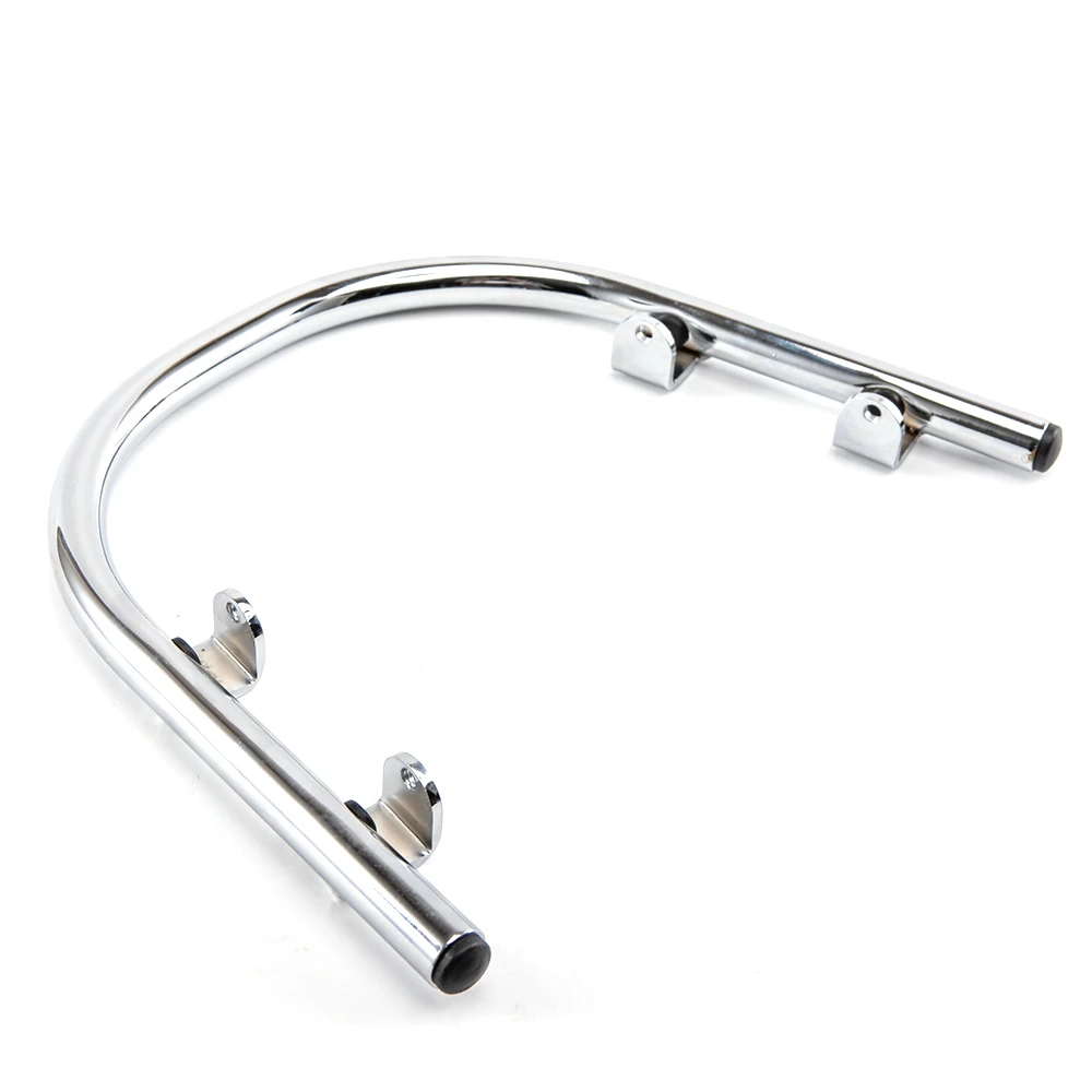 Черный/серебристый передний брызговик направляющая стойка защита кронштейна