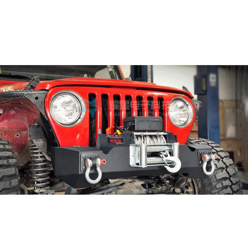 4500 фунтов лёгкий нейлоновый трос электрическая лебедка класса вездеход