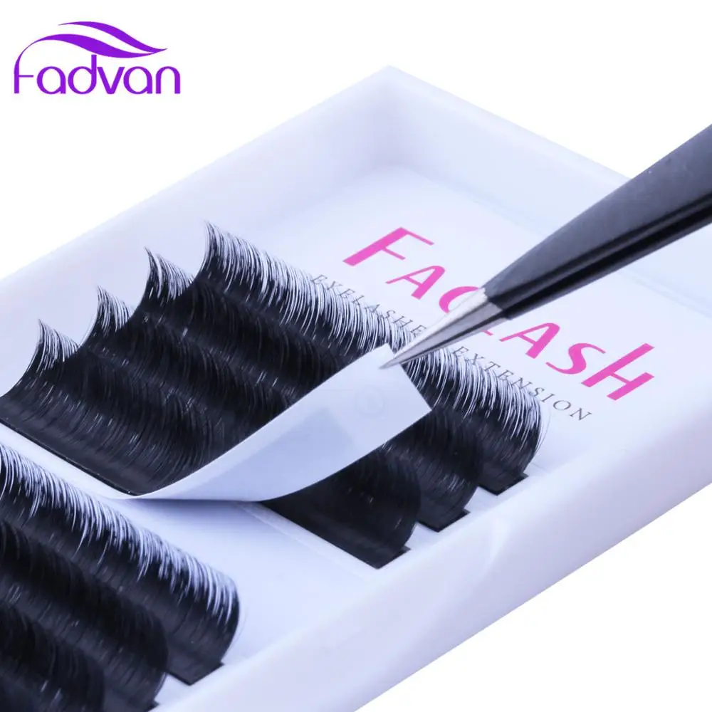 2 чехла/партия расклешенные ресницы искусственные реальные длинные 2D/3D/5D/10D |