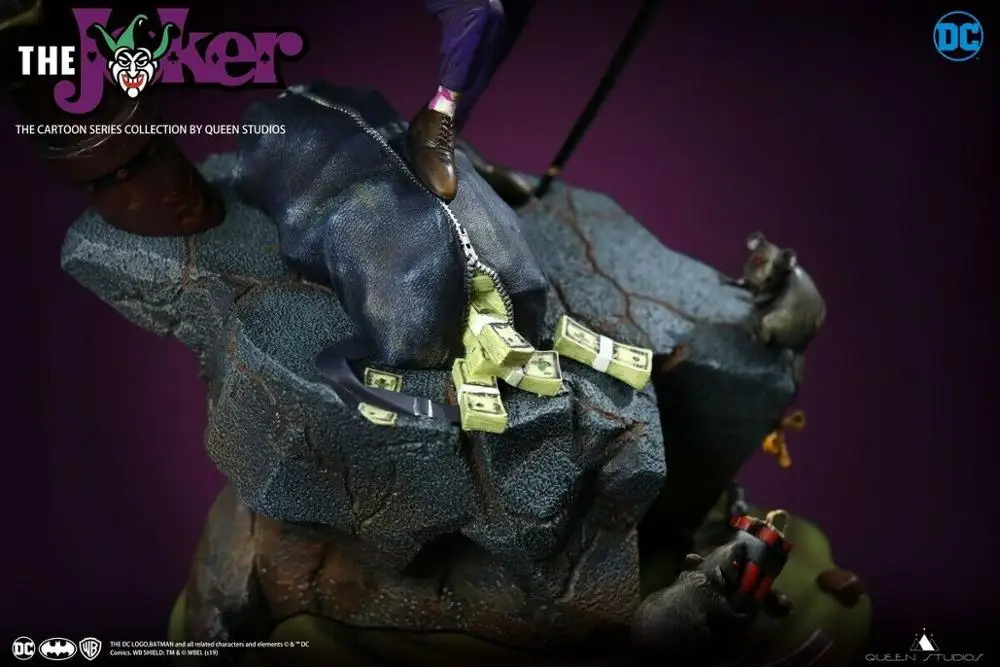 

Queen Studios The Joker Figure 25cm Cartoon Series JOKER Statue Collectible
