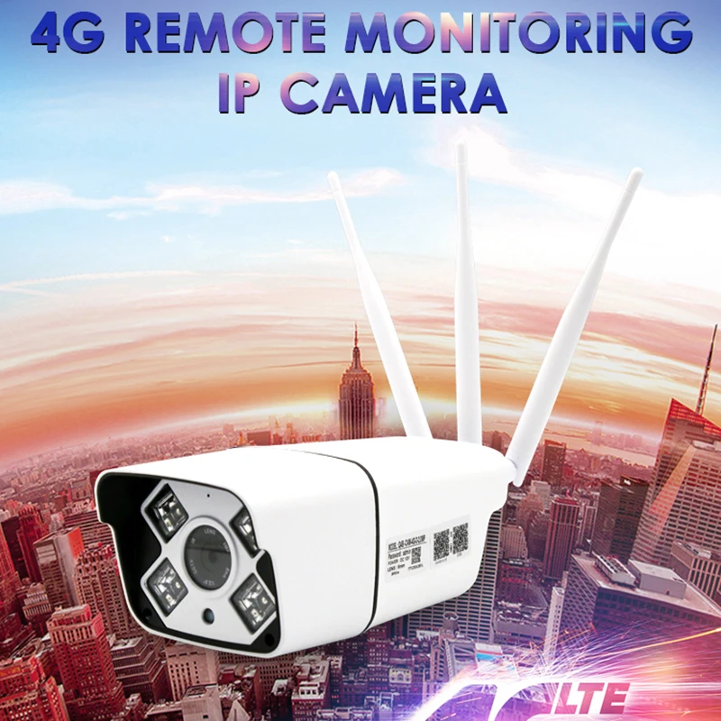 Ip-камера 1080P 4G Wifi камера с функцией обнаружения движения HD ночное видение
