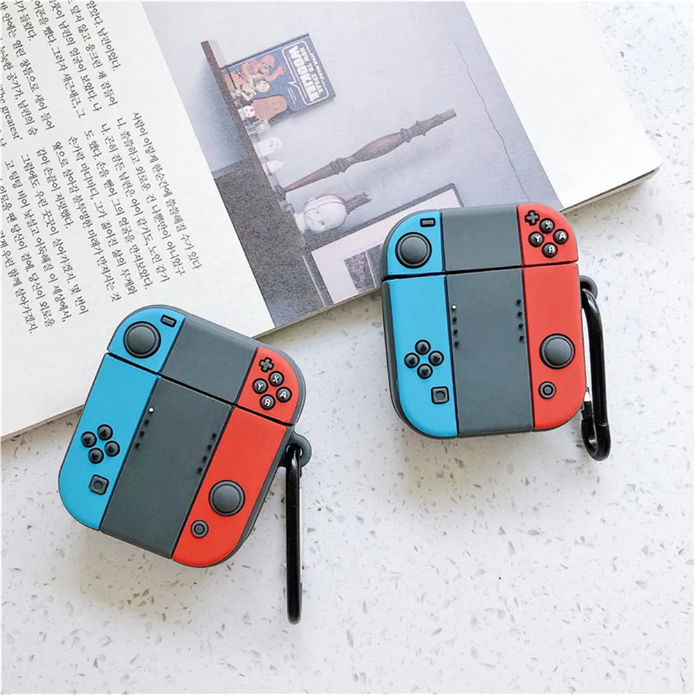 Креативный силиконовый защитный чехол для Airpods 1/2 Bluetooth беспроводной наушников