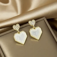 new 925 silver needle twisted earrings for women gold geometric hoop drop earrings 2021 trend fashion female statement jewelry