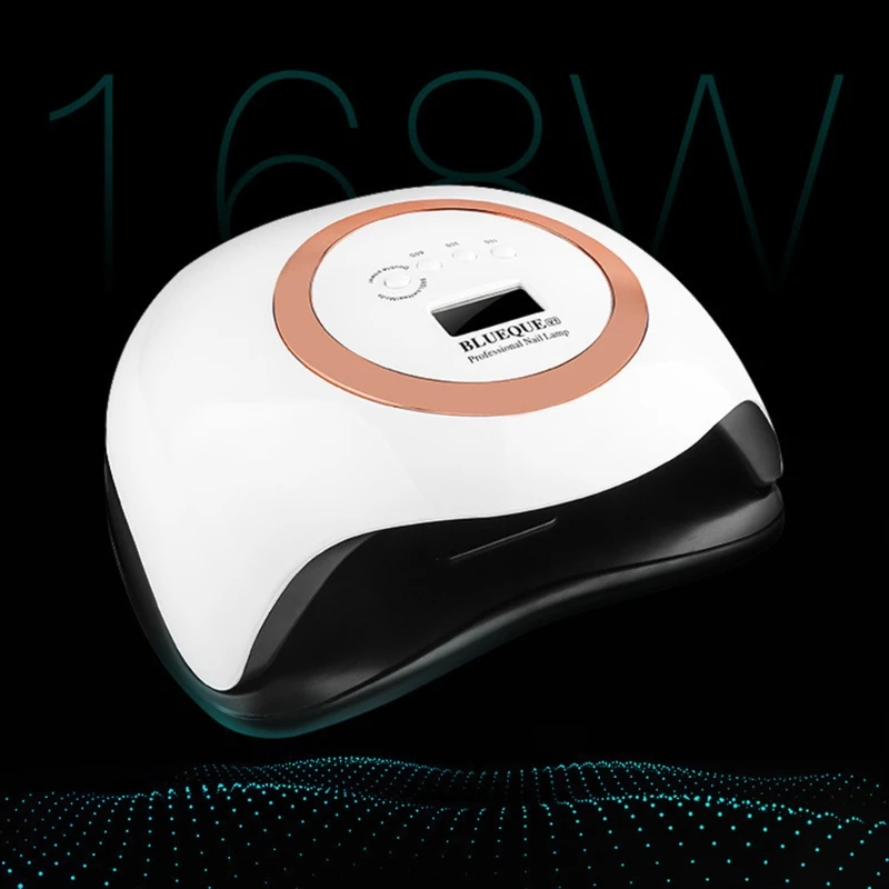 

168W UV Lamp 42pcs LED Nail Dryer for Nail Gel Polish Drying Lamps 4 Mode Timer Settings Nails Manicure Machine Curing Light