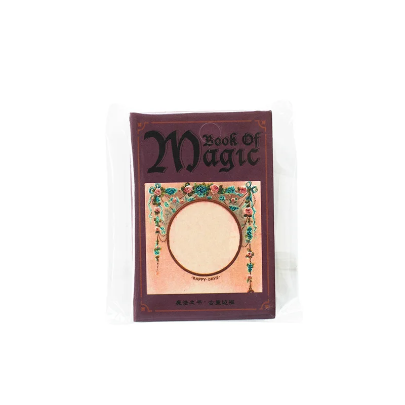 

100 Sheets/pack Vintage Magic Book Theme Memo Pad Retro Portable Notepad Journal Scrapbook Diy Decor Material Paper Mini Note