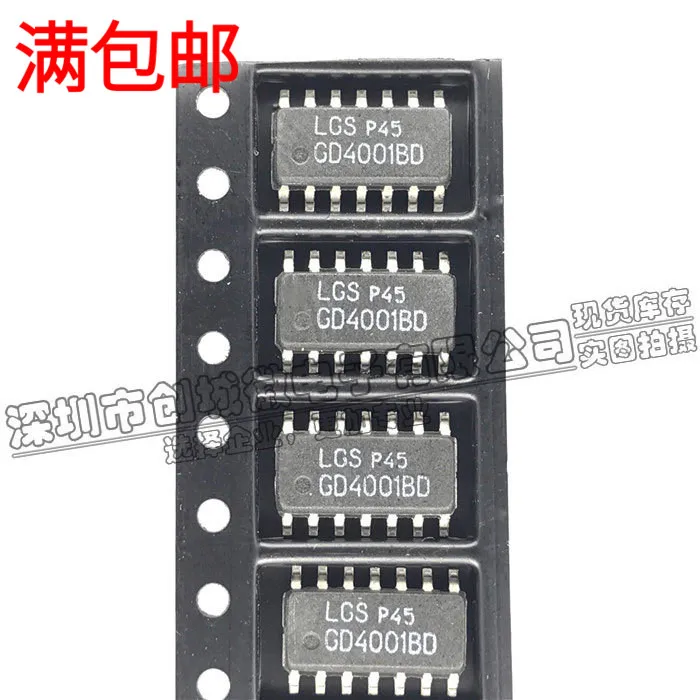 10 шт./лот GD4001BD IC SOP-14 4001