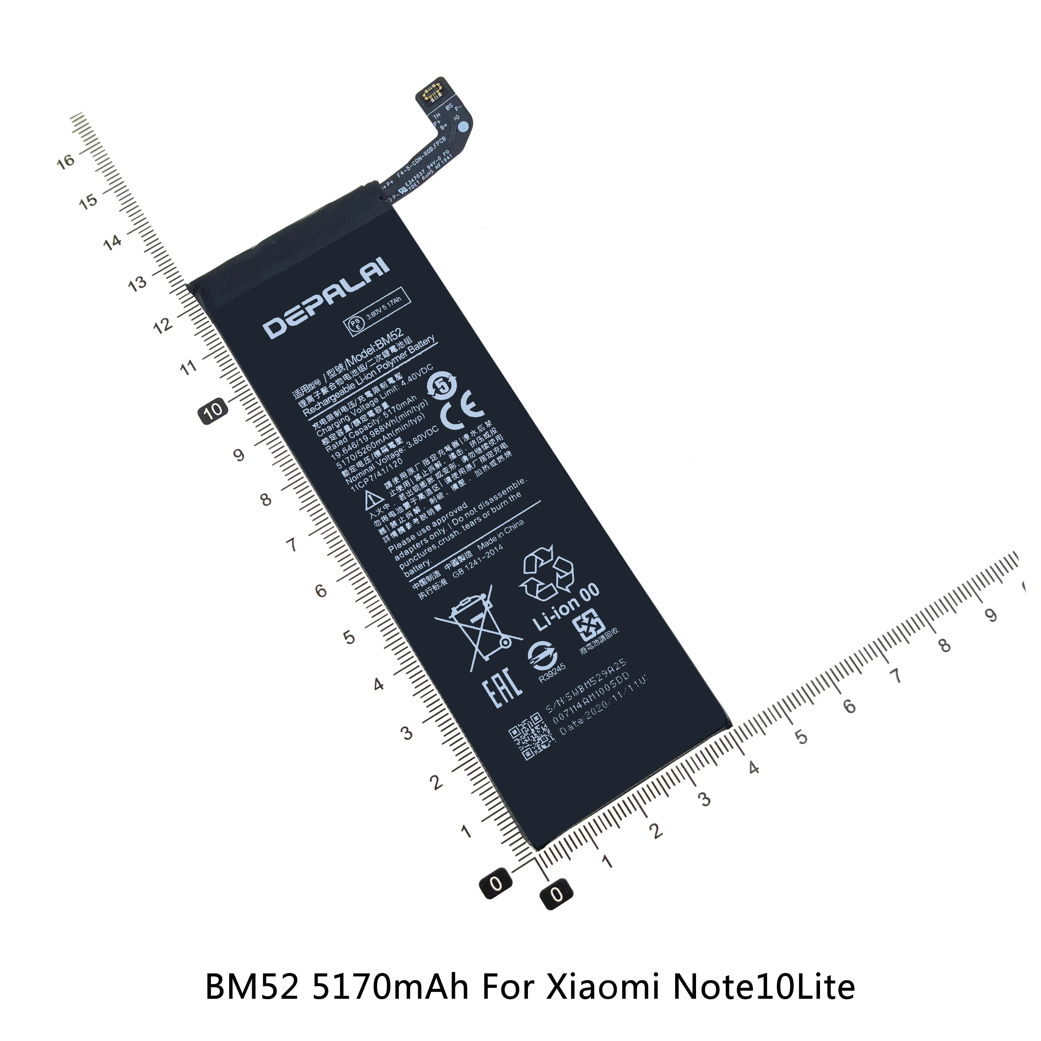 Высококачественный аккумулятор BM50 BM51 BM52 для Xiaomi Max 2 Max3 Note 10 Lite качественные
