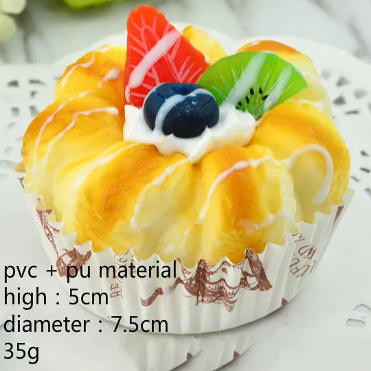 1 шт. искусственная имитация фруктового торта украшение для дома реквизит