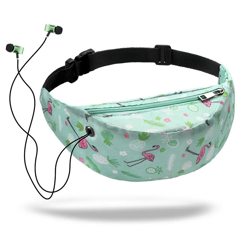 

3D Fashion Waist Bag Men Women Fanny Packs Unisex Belt Bag Travelling Mountaineering Purse Phone Bag Banana Bag Bolsa Feminina