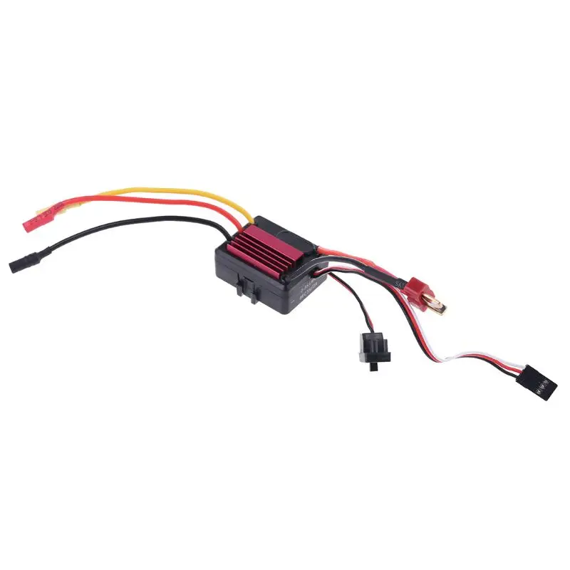 35A бесщеточный двигатель ESC водонепроницаемый 2 3S Lipo программируемый для 1/14 1/16 RC