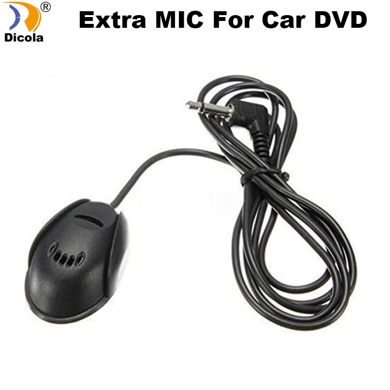 Профессиональный внешний микрофон 3 5 мм для автомобиля DVD стерео радио головное