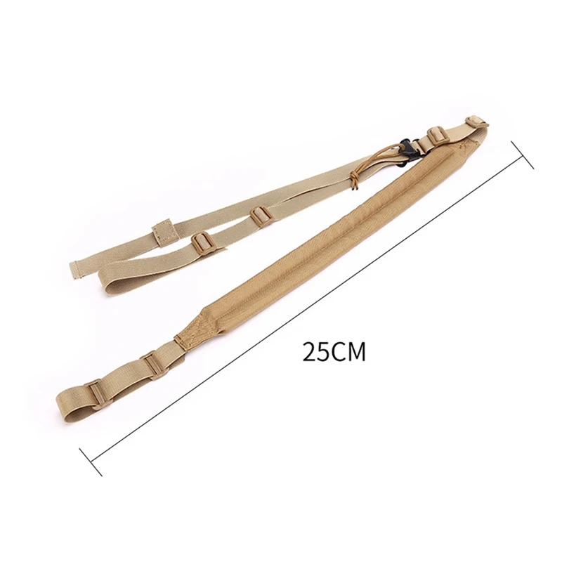Hot Multi-function Airsoft Mount Bungee Safety Rope System Kit Adjustable Two Point Tactical Rifle Sling Strap Outdoor New | Спорт и