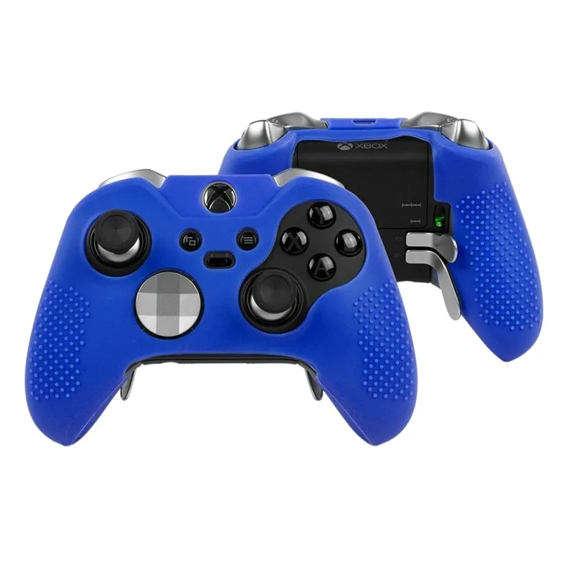 

Gamepad Protective Case Cover Joystick Premium Silicone Soft Skin Protector Handler Cover Fit For Xbox One Elite Controller 2021