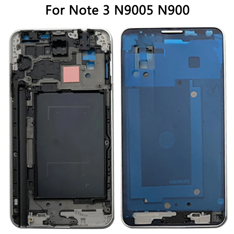 Новый чехол Note 3 для Samsung Galaxy N9005 N900 передняя рамка ЖК-дисплея + задняя крышка