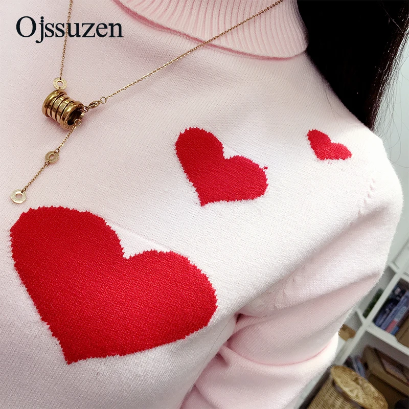 Толстые женские зимние свитера белые пуловеры с высоким воротом джемперы