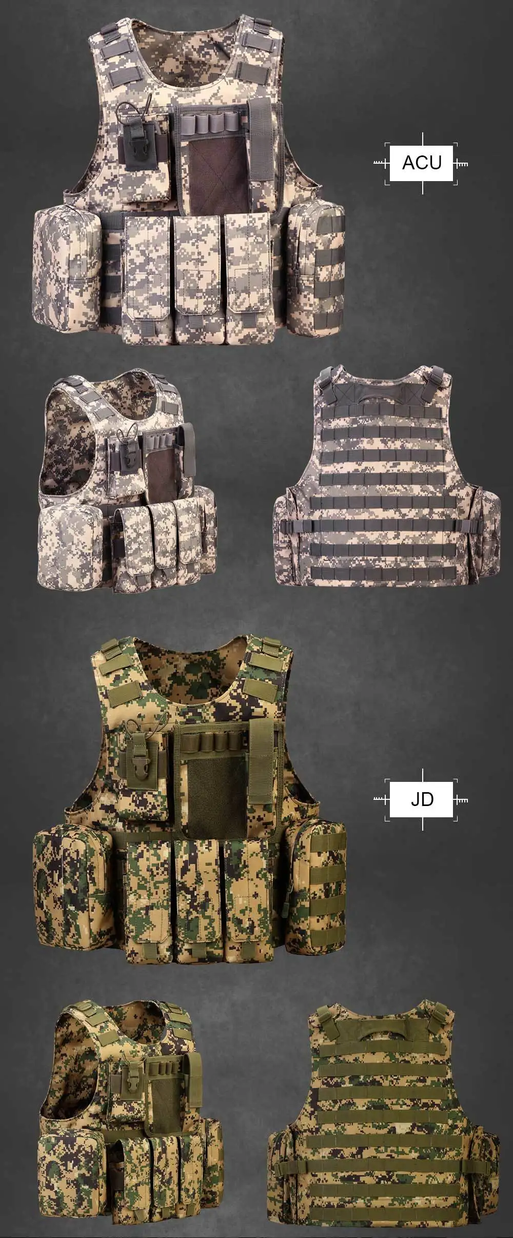 SINAIRSOFT тактический жилет страйкбол сумки милитари Регулируемый Molle защита Открытый Рыбалка Охота Пейнтбол амфибия жилет