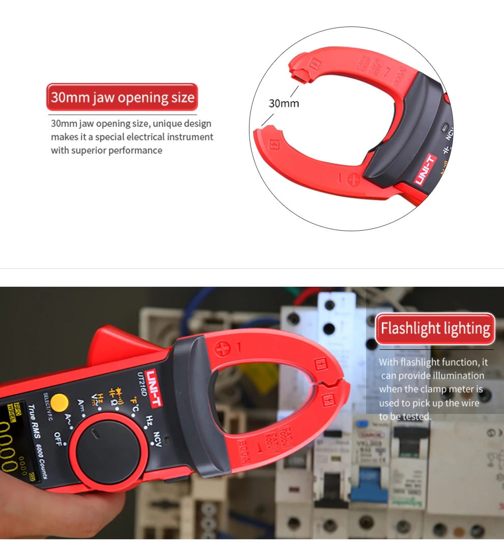 Цифровой клещи True RMS UT216A/UT216B/UT216C/UT216D 600A высокая частота Авто rangecurrent NCV автоматическое выключение lcd
