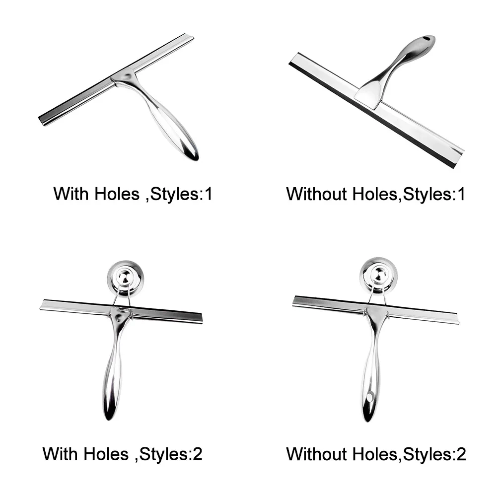 Портативный Т-образный универсальный скребок для душа дверей окон