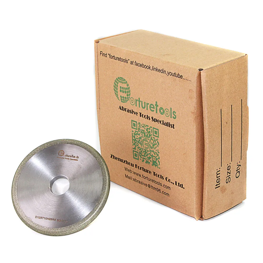 1 шт. алмазные шлифовальные круги с круглыми краями и гальваническим покрытием