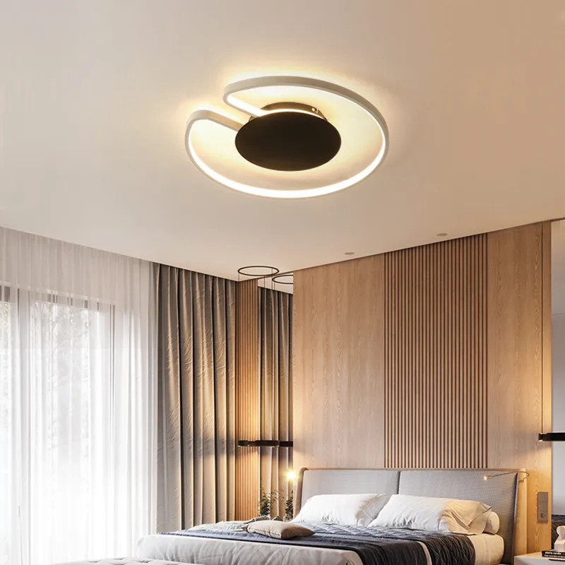 Европейский скандинавский стиль круглый светодиодный потолочный светильник для