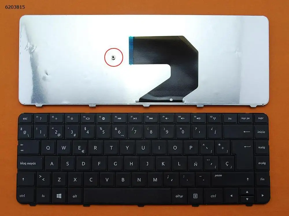 SP/испанский Замена клавиатура для ноутбука HP Pavilion G4-1000 G6-1000 CQ43 CQ57 430 630S черный |