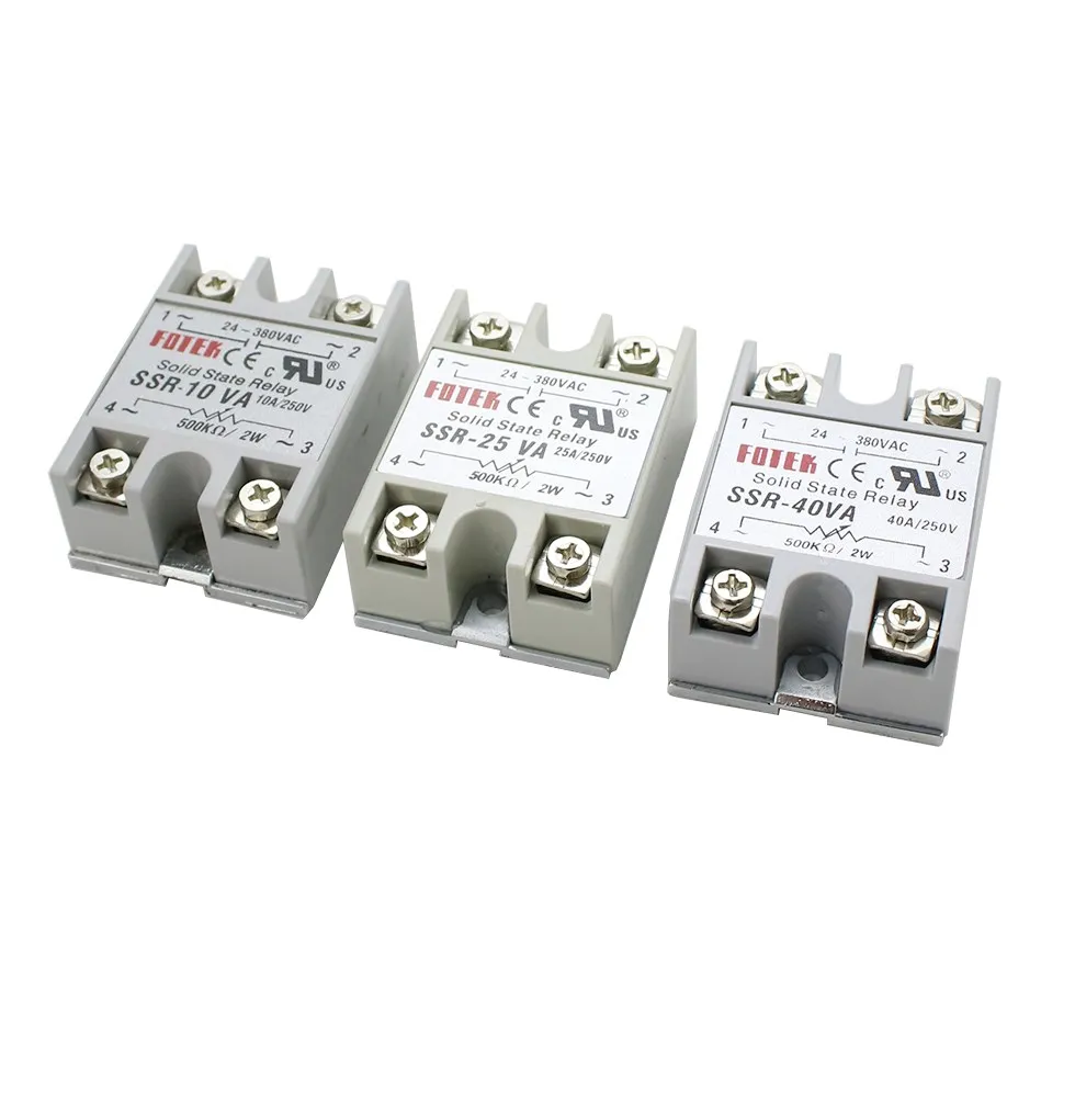 SSR-10VA SSR-25VA SSR-40VA 10A 25A 40A Реле Регулятор 24-380VAC выход SSR 10VA 25VA 40VA | Обустройство дома