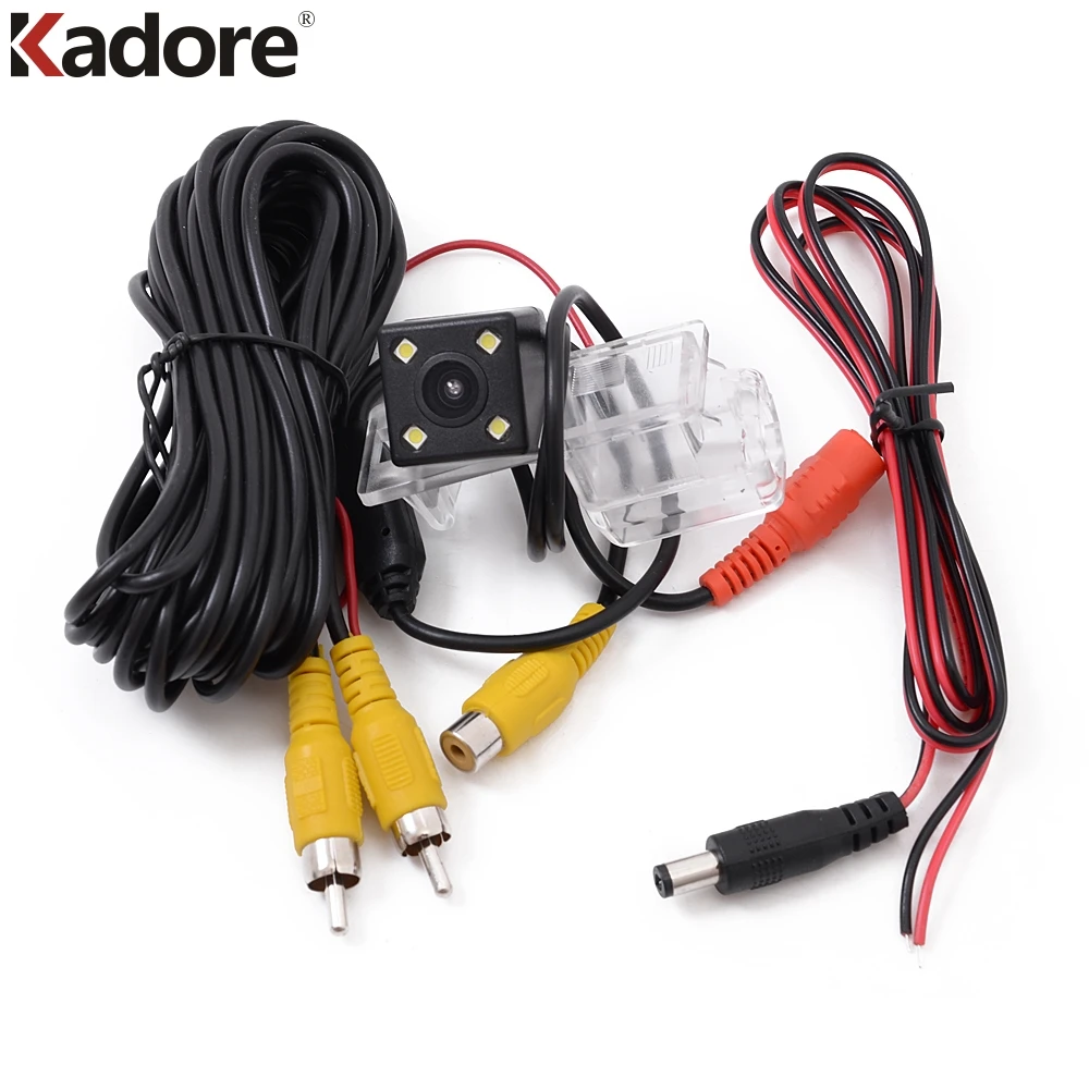 Car Rear View Camera For Ford Escape Kuga 2017 2018 2019 LED Rearview Reverse Backup HD Camera Parking Assistance Accessories Car Rear View Camera For Ford Escape Kuga 2017 2018 2019 LED Rearview Reverse Backup HD Camera Parking Assistance Accessories