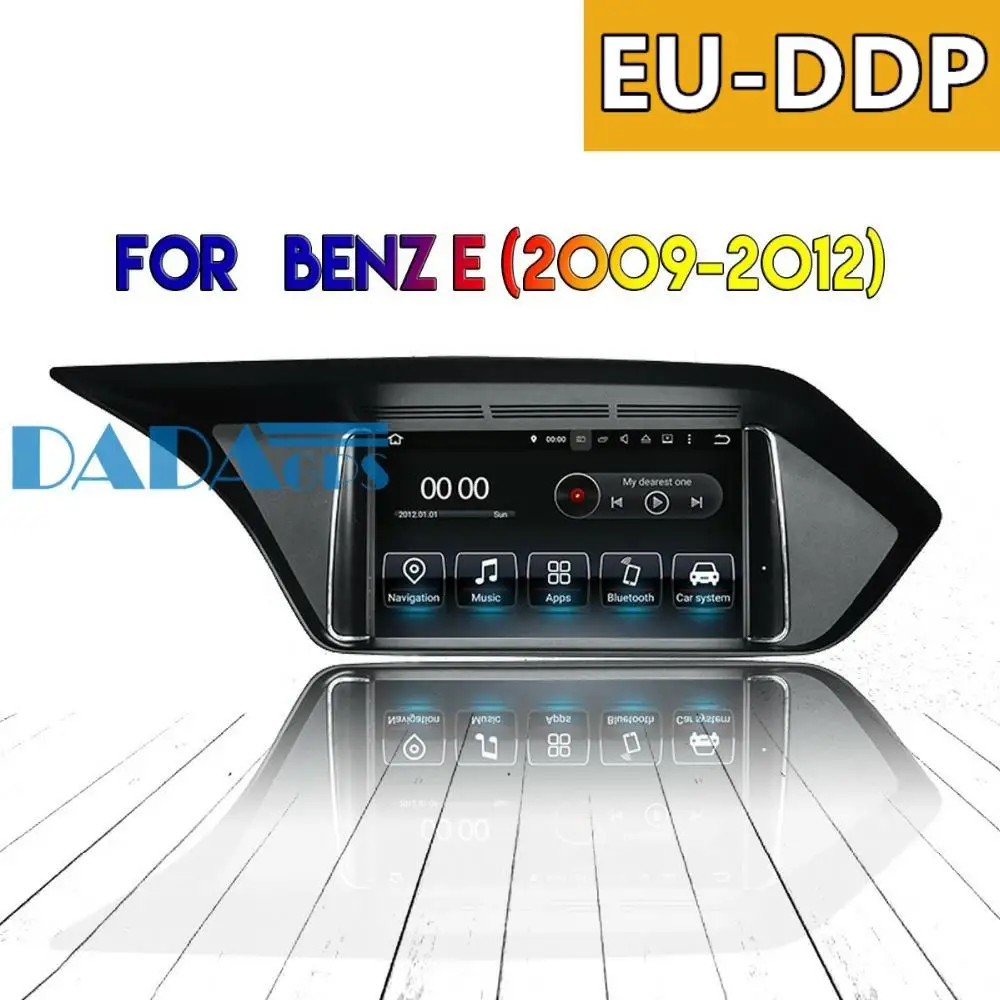 

2din Android 8,0 7,1 автомобильный DVD-плеер радио GPS головное устройство для MERCEDES-BENZ E 2009 2010 2011 автомобильное Стерео Авторадио Мультимедиа
