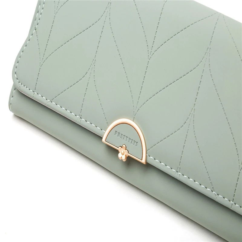 

2021 New Wallets Fashion Women Wallets Multi-Function High Quality Small Wallet Purse Short Design Three Fold Coin Purse