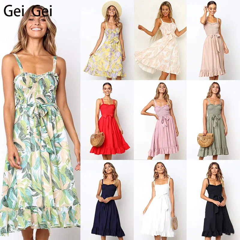 2020 сексуальные пляжные платья принцессы женское летнее Повседневное платье на