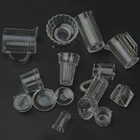 15 шт.  Компл. Тарелка чашка блюдо миска набор посуды кукольный домик миниатюрная игрушка кукла еда кухня аксессуары для гостиной 1:12 масштаб