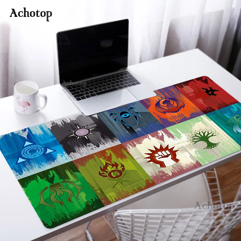 

Gathering Extra Large Mouse Pad Gamer Computer Gaming Mousepad Anti-Slip Natural Rubber with Locking Edge Gaming Mouse Mat Card