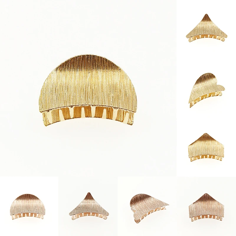 1 шт. Модный женский геометрический зажим для волос девушек заколки треугольный