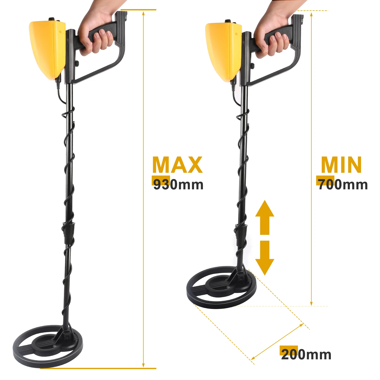 Under Ground Metal Detector GT-5090 Gold Detectors MD4030P Professional Depth Search Finder Treasure Hunter Pinpointer | Инструменты