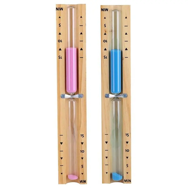 

15 Minute Timer Sauna Hourglass Wall Rotating Sand Timer Countdown Clock 15 Minute