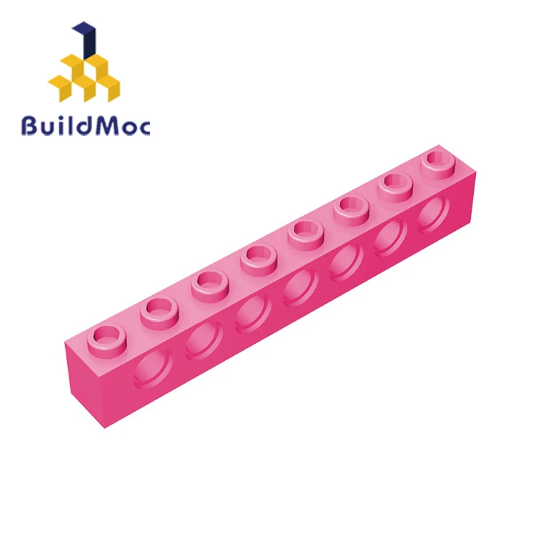 

BuildMOC Compatible Toys Children 3702 high-tech Brick 1 x 8 For Building Blocks Parts DIY Educational Creative gift Toys