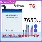 Высококачественный литий-полимерный аккумулятор для сотового телефона 7650 мАч HT6 T6 с инструментами для смартфона Homtom HT6 DOOGEE T6 Pro T6