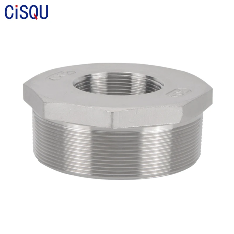 

Bushing Reducer Pipe Fitting 4'' 3'' Male To 1'' 2'' Female BSPT Threaded Reducing Copper Water Gas Adapter Coupler Connector