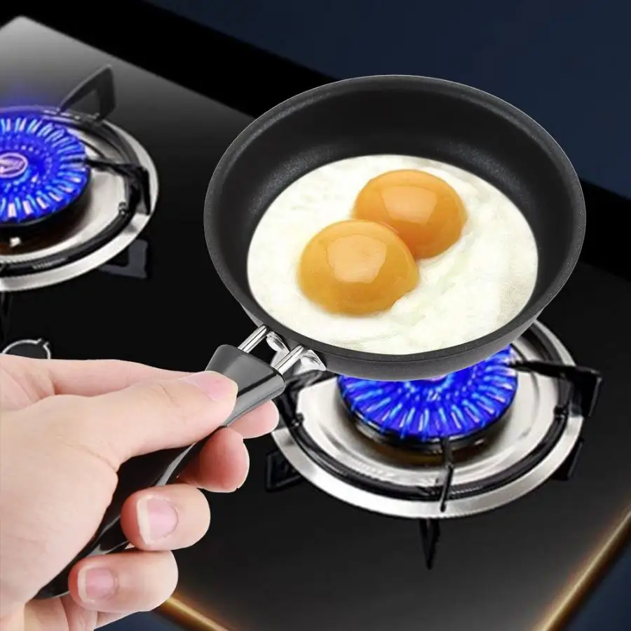 

panela Portable Mini Frying Pan Poached Egg Household Small Kitchen Cooker Saucepan