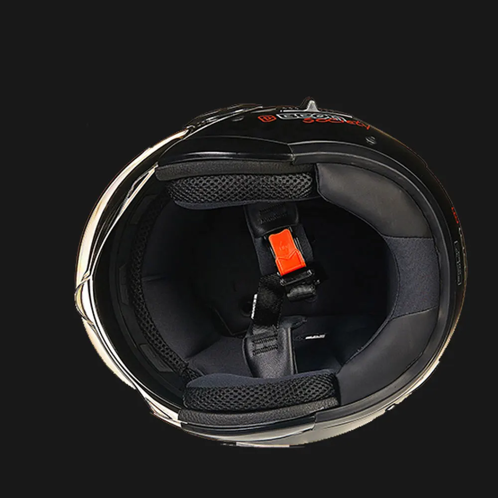 BEON мотоциклетный шлем с двойными линзами 3/4 открытый Мото Casco Capacete винтажный
