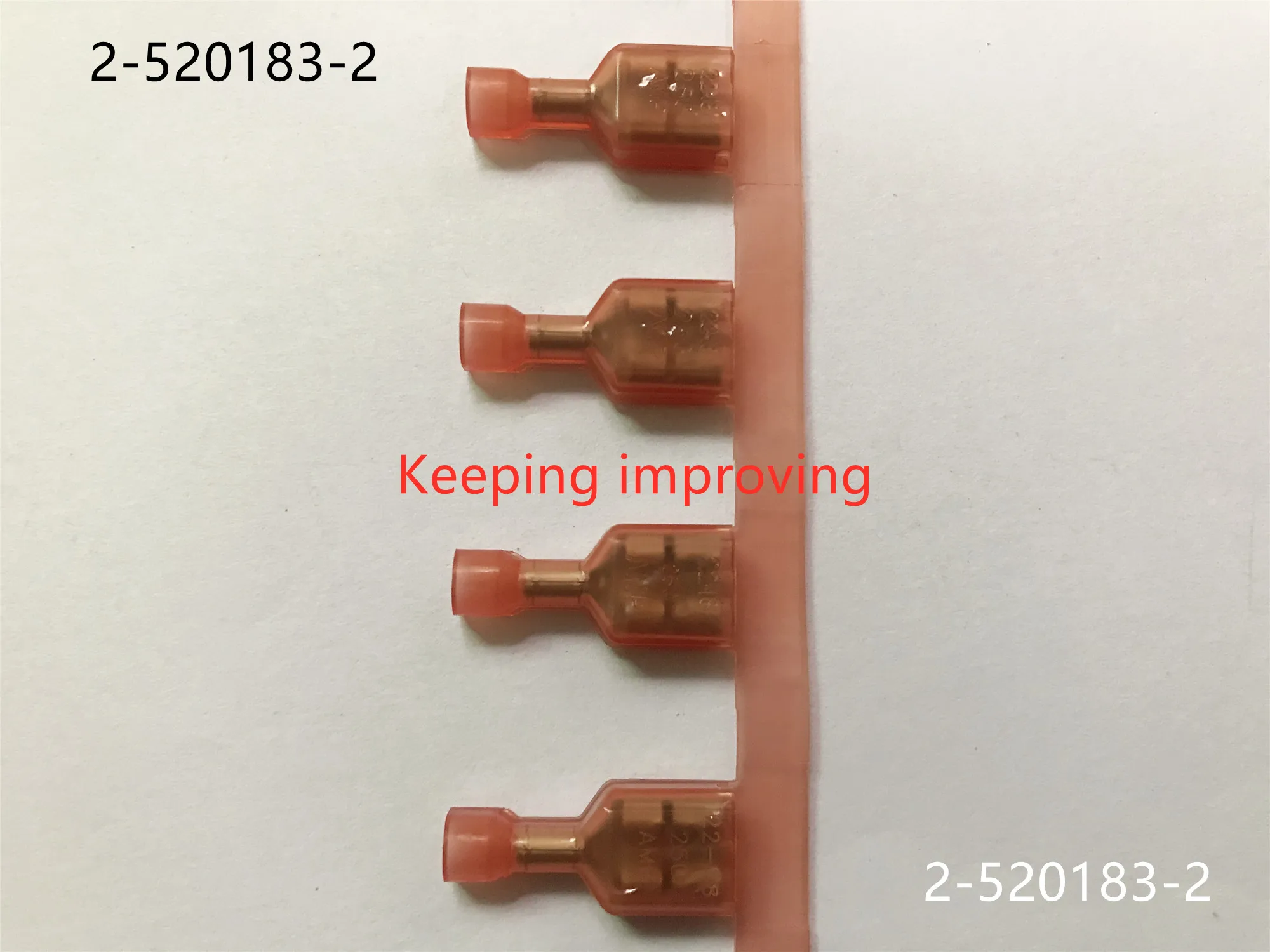 

Оригинальные новые 100% 2-520183-2 штекерные и гнездовые клеммы 6,3 мм Штекерная пружинная Клеммная лента 22-20 соединитель