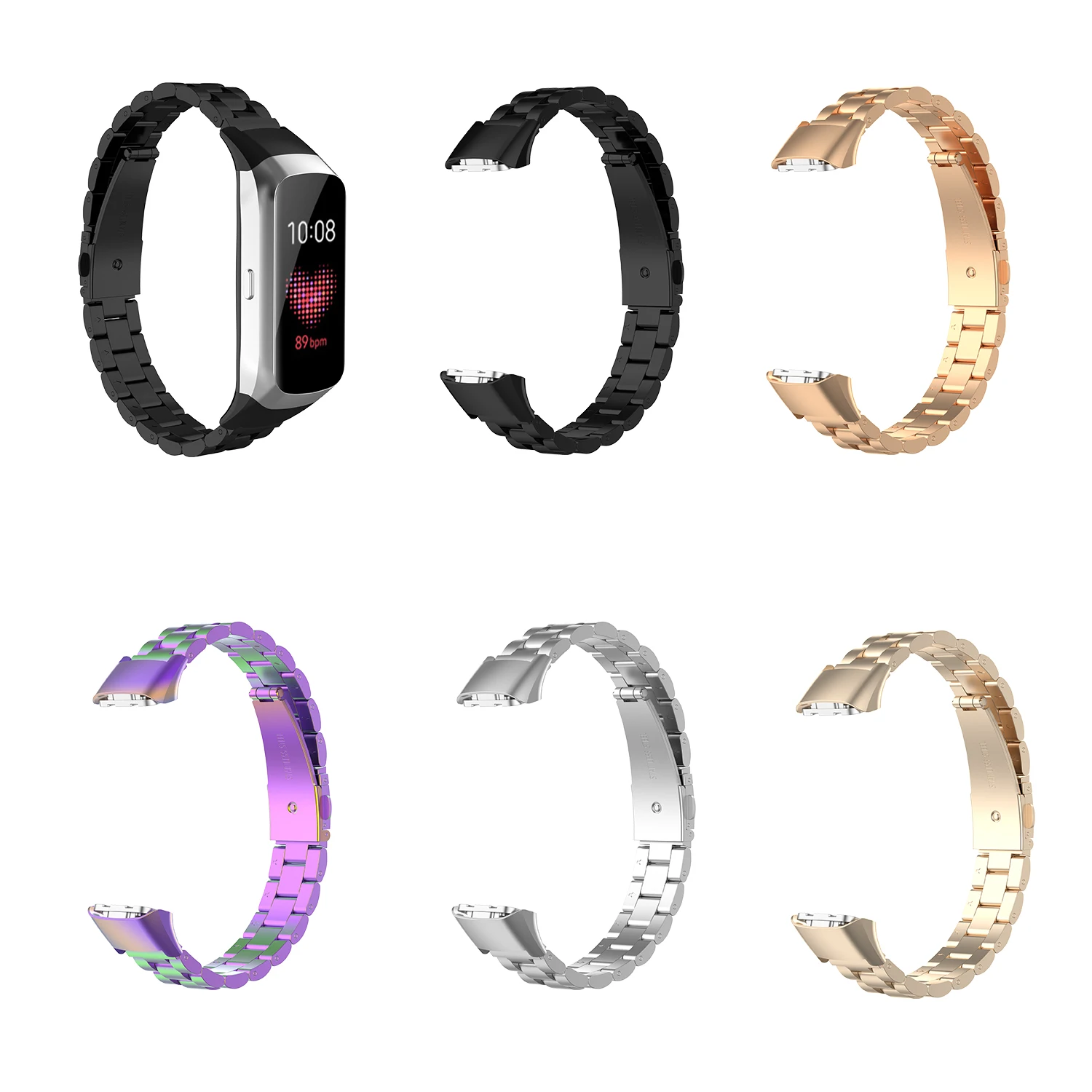 Металлический браслет для часов Ремешок для samsung Galaxy Fit SM-R370