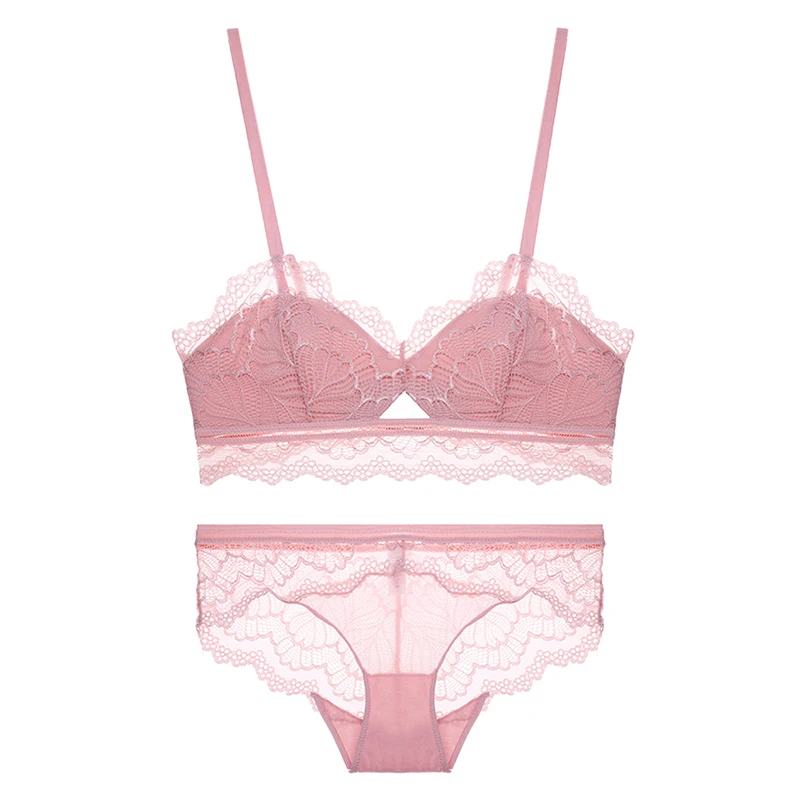 Женский кружевной комплект нижнего белья с треугольными чашками|bra sets lingerie|set